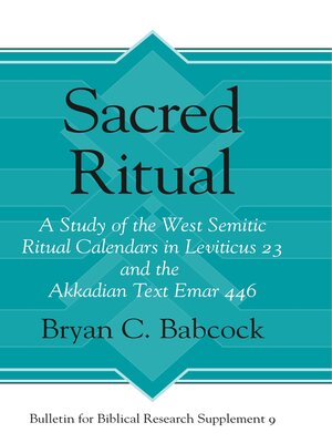 cover image of Sacred Ritual